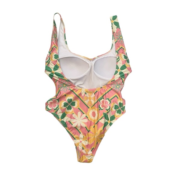 NWOT Kenny Flowers The Acapulco Swimsuit Backless One Piece - Picture 10 of 15